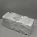 Hair Tool Organizer, Wall Mount Hair Dryer Holder with 3 Cups, Vanity Acrylic Hair Styling Tools Organizer for Curling Iron Straightener Styling Tools Bathroom Storage (3 Cups White)