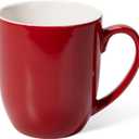 Urbanstrive 16 oz Large Coffee Mug with Handle Tea Cup Novelty Coffee Cup for Men Women Office Work, Red
