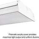 ANTLUX 2FT LED Wraparound Flush Mount LED Garage Lights, 20W 2400LM, 4000K Neutral White, 2 Foot LED Wrap Light, Integrated Linear Ceiling Lighting Fixture for Kitchen, Laundry, Workshop, Closet