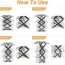 4 Tier Collapsible Cooling Rack for Baking, Cookie Baking Gadgets, Adjustable  Stackable Stainless Steel Baking Rack for Baking, Cookies, Bread, Gifts for Baking Must Haves