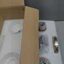 Gold Bathroom Vanity Light Fixtures, Traditional Aged Brass 2 Lights Wall Sconce Lighting with Opal Glass Shade, Porch Wall Mount Light Fixture for Bathroom, Mirror Cabinets Hallway Stairs