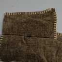 MIULEE Pack of 2 Couch Throw Pillow Covers 18x18 Inch Olive Green Farmhouse Decorative Pillow Covers with Stitched Edge Soft Chenille Solid Dyed Spring Pillow Covers for Sofa Bed Living Room