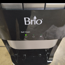 Brio Bottleless Water Cooler Dispenser w/ 4-Stage Filters (Included) removes PFAS & Microplastics for Clean Drinking Water, NSF Certified | 3 Temp (Hot, Room, Cold) w/Child Safety Lock & LED Display