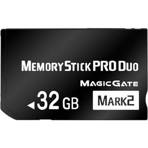 Original 32GB Memory Stick pro Duo (Mark2) for PSP1000 2000 3000 Camera MemoryCard