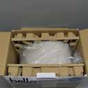 bella 6.0 Qt Programmable Slow Cooker, Ceramic Nonstick Coating, Adjustable Temperature & Cooking Times, Dishwasher Safe Stoneware Pot & Tempered Glass Lid, Tangle Free Cord Wrap, Oatmilk