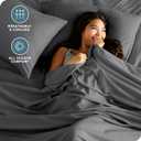 Bare Home King Sheet Set - 1800 Ultra-Soft Microfiber King Bed Sheets - Double Brushed - Deep Pockets - Easy Fit - 4 Piece Set - Bedding Sheets & Pillowcases (King, Grey)