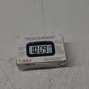Timex Alarm Clock with Temperature Sensor and Large Display, Battery Operated for Bedroom Runs on 3 AAA Batteries (T108BC) (T108)