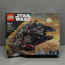 LEGO Star Wars The Dark Falcon Buildable Starship, Star Wars Toy Vehicle Set for Boys and Girls, Collectible Millenium Falcon Toy with 6 Star Wars Minifigures, Birthday Gift for Kids or Any Fan, 75389
