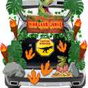 Dreamtop Dinosaur Trunk or Treat Car Decorations Kit, 24Pcs Halloween Trunk or Treat Decorations for SUV, Truck Car Sticker, Archway Entryway Garage Decor & Dinosaur Theme Party