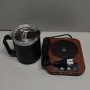 Coffee Mug Warmer and Mug Set with Automatic Timer Coffee Mug Warmer and 16 oz. Mug for Hot Coffee, Milk Tea, Water, Cocoa, etc. for Corporate/Home Office use.R1 Woodgrain Finish