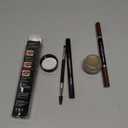 LAVONE Hair-Like Eyebrow Pen Makeup kit, Eyebrow Pencils for Women with Waterproof Microblading Eyebrow Pencil, Eyebrow Pomade, Eyeliner and Eyebrow Brush, Create Full, Natural Brows,Taupe