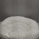 Self Warming Cat Bed, Donut Pet Bed for Indoor Cats and Small Dogs, Self-Heating Dog Bed with Non-Slip Bottom, Winter Comfort Dog Beds for Puppies, Washable & Portable Egg Tart Shape (S)