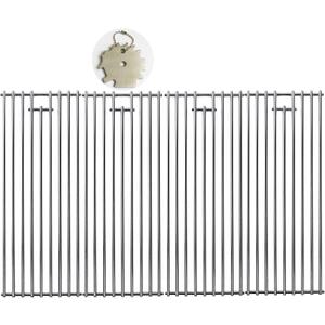 Bull Lion Premium BBQ Grill Grate Replacement - 7mm, 4 Pack, Fits Angus, Brahma, Lonestar Select, Outlaw Steer, 7 Burner, L60000, L75000, L90000