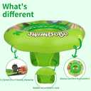 Swimbobo Inflatable Baby Swimming Float with Safety Seat Fun Swimming Pool Toys for Age 6-36 Months Toddler