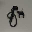 Lamicall Gooseneck Phone Holder Bed - [Nylon Braided] Flexible Arm, 38inch Overall Length, 360 Adjustable Clamp Clip, Overhead Cell Phone Mount Stand for Bed, Desk, 4-7 Cellphone (Black)