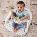 Fisher-Price Portable Baby Chair Sit-Me-Up Floor Seat With Developmental Toys & Machine Washable Seat Pad, Starlight Bursts