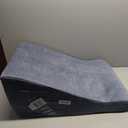 Bed Wedge Pillow Back Body Support Triangle Reading Pillow Detachable Cover Grey