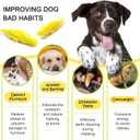 2 x Dog Toys for Aggressive Chewers Dog Chew Toys for Small Medium Large Dogs TPR Durable Keep Them Busy