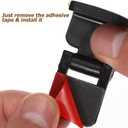 4 x VILLCASE Reptile Feeding Tank Buckles 6 Pack Anti-Escape Lock Clips for Turtle and Amphibian Terrarium Lids Compatible with Nomo Yl-07 Tanks 1.85X1.14X0.98 Inch Durable Plastic Locks