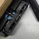 VEVOR Carpet Sweeper Manual, Floor Sweeper with 300 ml Dustbin Capacity Easy to Empty, 6.7 inch Cleaning Width for Home Office Carpets Pet Hair Dust, Blue