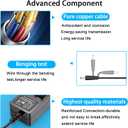 18V 1A Power Adapter Center Positive, AC 100-240V to DC 18Volt 1000mA Universal Power Supply Cord, fit for 18V Electronics (Not for Battery Charger), with 5 Tips.
