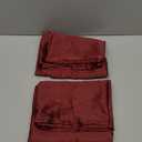 Bedsure Satin Pillowcases, Similar to Silk Pillow Cases Queen Size Set of 2, Burgundy Red Pillow Covers Case with Envelope Closure, Burgundy Home Decor Gifts for Women Men, 20x30 Inches, 2pcs