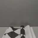auxua Peel and Stick Black & White Diamond Vinyl Floor Roll – 15.7“ x 78.7" Classic Checkerboard Vinyl Sheet Flooring with Pre-Aligned Pattern, Easy to Cut for Effortless DIY Bathroom Kitchen