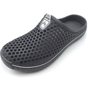 Amoji Unisex Garden Clogs Shoes Slippers Sandals AM1702 (10 Women/8.5 Men, Grey)