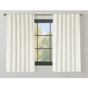 Modavari Carlisle Blackout Thermal Lined Single Panel Rod Pocket with Back Tabs Ultra Plush Velvet Easy Care 1 Panel 84"x52" (3 Pack)