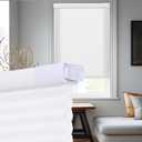 Upgrade No Drill No Tools Cellular Shades for Indoor Windows 38mm Honeycomb Blinds Cordless Free Stop Blinds for Windows White Light Filtering 31" WX64 H