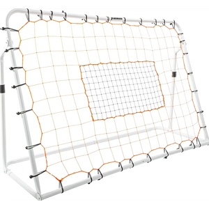 Franklin Sports Soccer Rebounder - Tournament Steel Rebounding Net - Perfect for Backyard Practice and Training - 12' x 6' & 6' x 4'