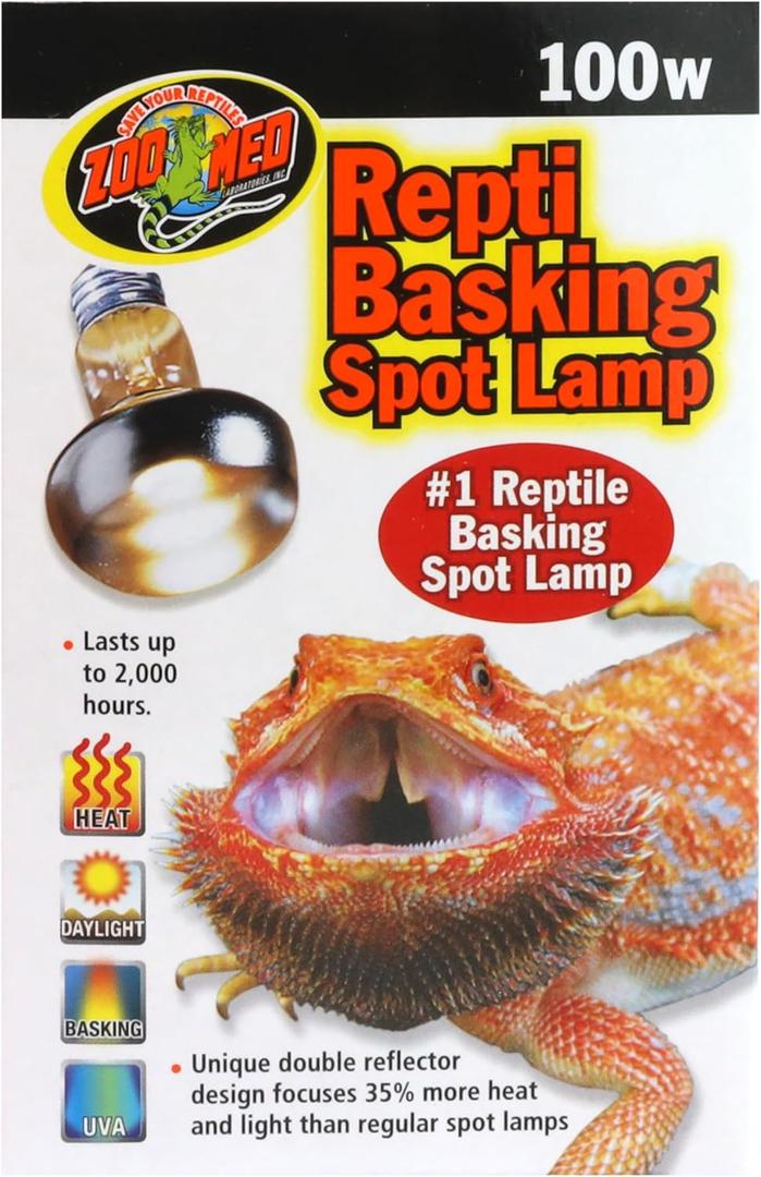 Zoo Med Repti Basking Spot Lamp Replacement Bulb 100 Watts - Pack of 3
