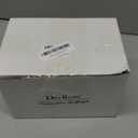 Der Rose 6 Pack Fake Plants Small Artificial Potted Plants Faux Plants for Home Office Desk Bathroom Aesthetic Farmhouse Room Decor Indoor (White)