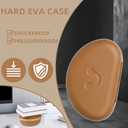 Portable Headphone Case for Beats Studio Pro / 3 Solo 3 Solo 4, Over Ear Headphone Storage Case with Large Space Pocket for Cables