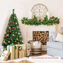 5/6/7/8 Feet Artificial PVC Christmas Tree with Solid Metal Stand