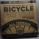 ULTRAVERSE 24x4 E-Bike Fat Tire - Robust, High-Performance 24inch Fat Tyre for MTB and Ebikes, Durable All-Terrain Directional Tread, Superior Density for Street & Trail Adventures-2 Unit, 24x4.0