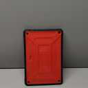 All-New 8 & 8 Plus Tablet 8“,DJ&RPQ Incompatible iPad TCL Full Body Rugged Hands-Free Viewing Stand Back Cover with Screen Protector-Red
