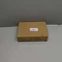 MyGift Modern Wall Mounted Toilet Paper Holder, Vintage Brass Tone Metal Bathroom Tissue Roll Storage and Rustic Burnt Solid Wood Shelf with Phone Stand