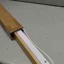 1 Pack Modern Plug in Long Wall Sconce 39.3 LED Bamboo Wall Lights 31W Long Strip Indoor Wall Lamp 3000K with 6.5FT Plug in Cord and On/Off Switch on The Cord for Living Room Hallway Stairwell