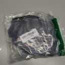 HACI Women's Front Closure Bra Underwire Unpadded Plus Size Full Coverage T-Shirt (36DD, Black)