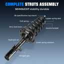 Rear Spring Strut Shock Absorber for Toyota Avalon 3.5L 2008-2011, for Camry 2.4L 3.5L (Exc.SE) 2007-2011, Complete Coil Struts Shocks Assembly Replace for 172310, 172309