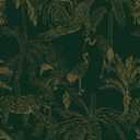 Heroad Dark Green Peel and Stick Wallpaper Boho Contact Paper Jungle Wall Paper Removable Self Adhesive Cheetah Wallpaper for Bedroom Living Room Cabinet Waterproof Bathroom Vinyl Roll 17.3"x78.7"