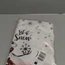 Artoid Mode Red Black Buffalo Plaid Snowman Xmas Trees Christmas Kitchen Towels Dish Towels, 18x26 Inch Daily Seasonal Winter Decoration Hand Towels Set of 4