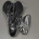 OUXI Comfort Bike Seat Comfortable Gel Bicycle Saddle Replacement Soft Padded with Shock Absorbing Waterproof for MTB Mountain Bike Road Bike Exercise Bike Men Women and Ladies (Black)