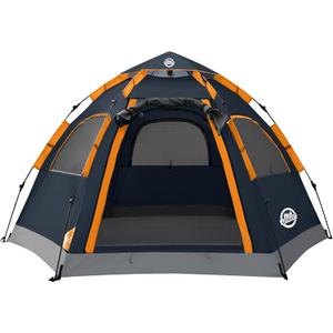 ADSMART Instant Tents for Camping 3 Person Tent Waterproof Easy Setup Sets Up Backpacking Tents with Carry Bag for Outdoor Hiking