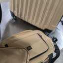 Travelers Club Midtown Hardside 4-Piece Luggage Travel Set, Tan