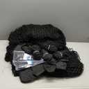 Golf Net, Golf Batting Cage Netting Golfs Practice Nets, 10 x 10ft x 10ft Ports Practice Barrier, Heavy Duty Ball Netting for Backyard (black)