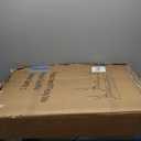 Set of 2 Folding Tables with Carrying Handle Lightweight Rectangular Portable Plastic Camping Table Steel Legs for Party, Dining, Wedding, Events, Picnic Indoor, Outdoor (6FT, White)