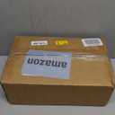 IKK Black Crystal Pendant Light for Kitchen Island, Luxury Water Ripple Glass Chandelier Lights Fixture, Modern Elegant Adjustable Pendant Lighting for Dining Room Bedroom, E12 Bulb, L6.5'' x H11.8'' (Black L7"*H12")