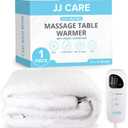 JJ CARE Massage Table Warmer 31"x71", Digital 5 Heat Control Massage Bed Warmer Fleece Pad w/Detachable 12 FT Cord, Table Warmer Massage Therapy w/Overheat Protection, Massage Table Heating Pad